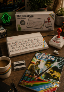 The Spectrum - Retro Konzole White Edition