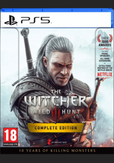 Zaklínač 3: Divoký hon - Game of the Year Edition + 10th Anniversary Steelbook | PS5